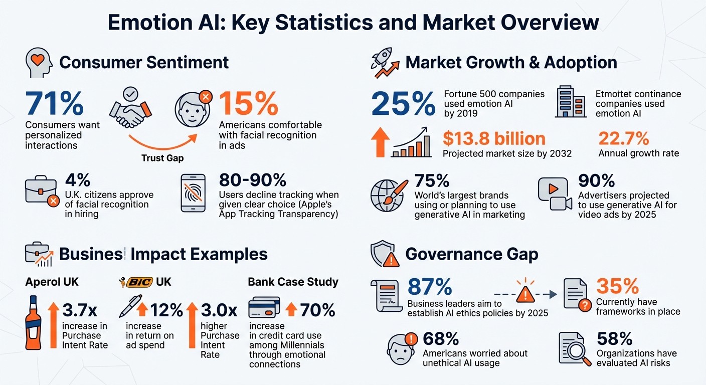 Emotion AI Statistics: Market Growth, Consumer Trust, and Adoption Rates