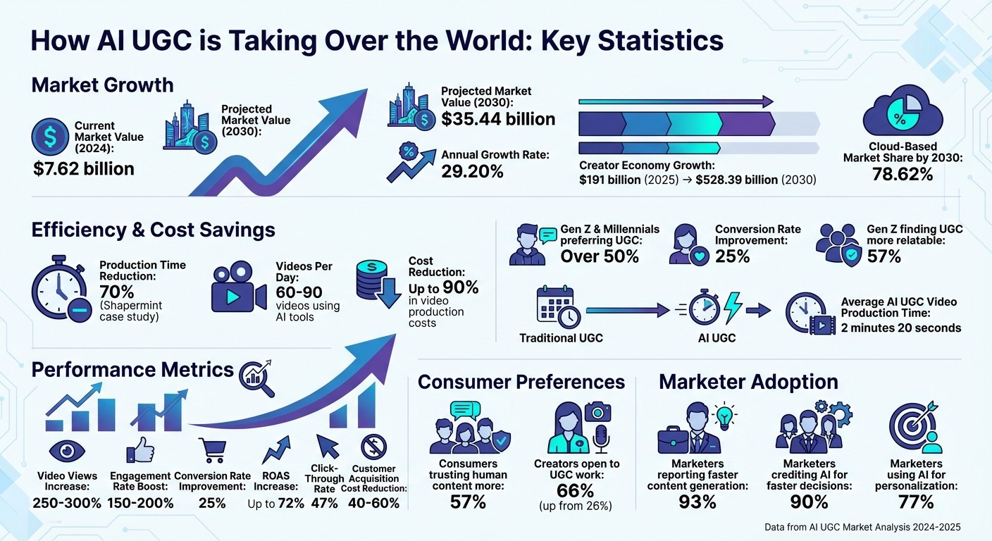 AI UGC Market Growth and Performance Statistics 2024-2030